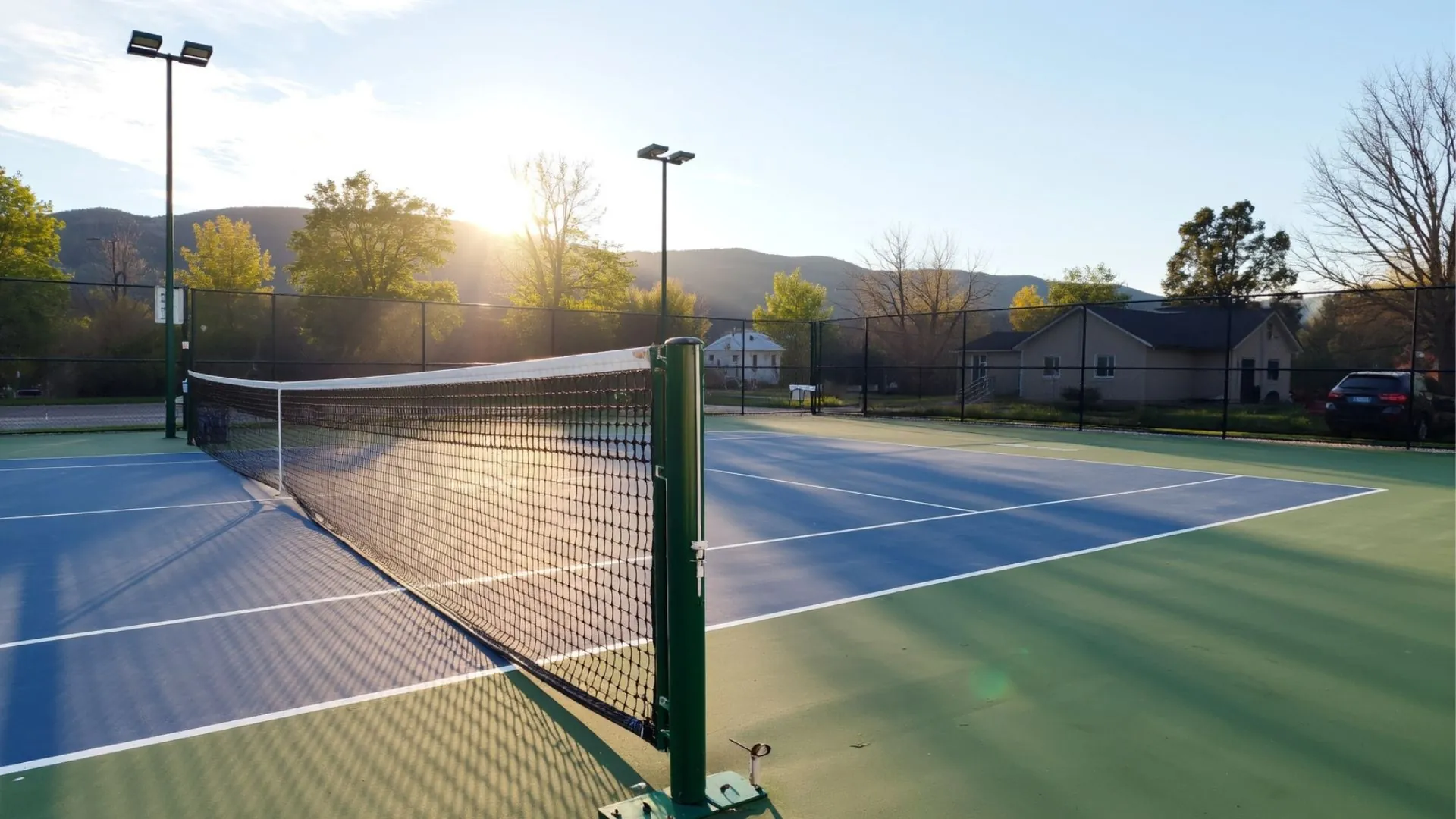 Tennis Court Installation